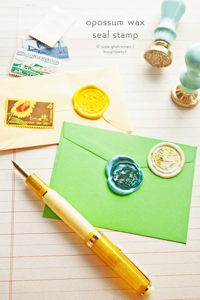 Owl Wax Seal Stamp Kit by boygirlparty — Envelope Sealing Wax Stamp – the  boygirlparty shop –