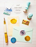 Owl Wax Seal Stamp Kit by boygirlparty — Envelope Sealing Wax Stamp