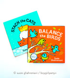 Balance the Birds by Susie Ghahremani - a picture book for toddlers about size and weight!