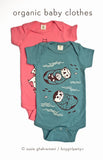 Otter Baby Clothes - Cute Organic Baby Clothing - Sea Otter Onesie