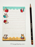Book Lovers Notepad by Susie Ghahremani / boygirlparty.com