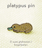 Platypus Pin Enamel Pin by boygirlparty