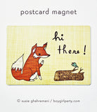Postcard Magnet by Susie Ghahremani / boygirlparty.com