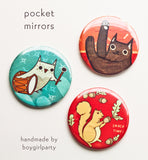 Pocket Mirrors from the Boygirlparty Shop