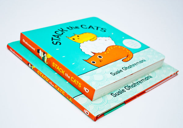 Child Gift, CAT Picture Book, STACK the CATS, Susie Ghahremani