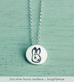 Miniature Bunny Necklace by Susie Ghahremani / boygirlparty.com