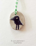 One-of-a-kind Handmade Ceramic ornaments by Susie Ghahremani