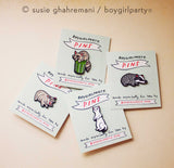 Pygmy Hippo Enamel Pin by boygirlparty — Moo Deng Inspired!
