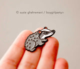 Badger Enamel Pin by boygirlparty — Wisconsin Pin