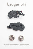 Badger Enamel Pin by boygirlparty — Wisconsin Pin