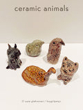 Handmade Ceramic Sculptures by Susie Ghahremani / boygirlparty ®