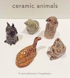 Handmade Ceramic Sculptures by Susie Ghahremani / boygirlparty ®