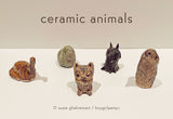 Handmade Ceramic Sculptures by Susie Ghahremani / boygirlparty ®