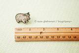 Pygmy Hippo Enamel Pin by boygirlparty — Moo Deng Inspired!