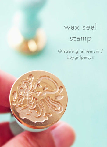 Octopus Wax Seal Stamp — Envelope Sealing Wax Stamp – the boygirlparty shop  –