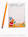 Office Birds TO DO LIST Notepad - Office Gift by boygirlparty