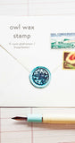 Owl Wax Seal Stamp Kit by boygirlparty — Envelope Sealing Wax Stamp