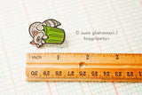 Garbage Raccoon Enamel Pin by boygirlparty — Trash Panda Lapel Pin