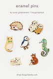Unique Enamel Pins by Susie Ghahremani / boygirlparty® from http://shop.boygirlparty.com