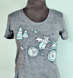 Bike Animals Tshirt by Susie Ghahremani / boygirlparty.com