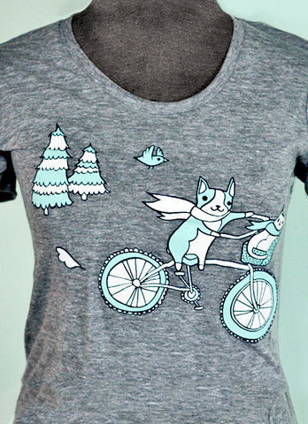 Bike T-shirt by Susie Ghahremani / boygirlparty.com