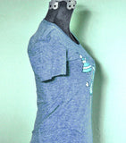 Bike Animals T-shirt (Vintage Blue) by Susie Ghahremani / boygirlparty.com