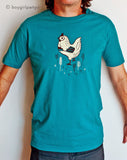 Unisex Chicken T-shirt / Chicken T Shirt by boygirlparty®