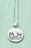 Silver Owl and the Pussycat Necklace – shop.boygirlparty.com