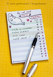 Seal To Do List Notepad – Funny Gift for Lazy People