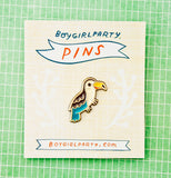 Toucan Enamel Pin by boygirlparty - Kawaii Tropical Pin Badge
