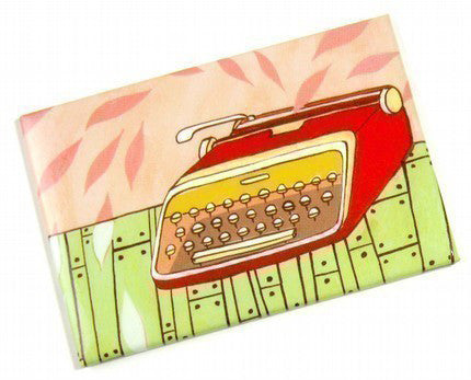 Typewriter Magnet 2x3-inch by Susie Ghahremani / boygirlparty.com