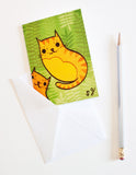 Cat Notecards (Set of 5) by Susie Ghahremani / boygirlparty.com
