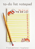 To Do List Notepad - Cone of Shame - Like it or Not - Funny To Do List by boygirlparty