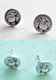 Silver Sheep Earrings by Susie Ghahremani / boygirlparty.com