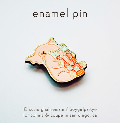 Collins & Coupe Pin Set by boygirlparty -- Set of Three (3) Enamel Pin ...