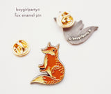 Fox Pin by Susie Ghahremani / boygirlparty® from http://shop.boygirlparty.com