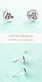 Silver Fox Earrings by Susie Ghahremani / boygirlparty.com