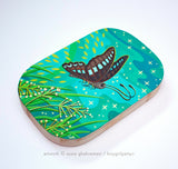 Australian Butterfly Original Painting -- Artwork by Susie Ghahremani