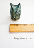 Tiny Owl Ceramics Small ceramic bird sculptures by Susie Ghahremani / boygirlparty ®