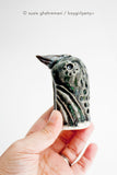 Little Bird ceramic Small ceramic bird sculptures by Susie Ghahremani / boygirlparty ®