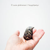 Handmade Small ceramic bird sculptures by Susie Ghahremani / boygirlparty ®