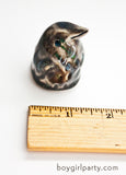 The tiniest bird! Small ceramic bird sculptures by Susie Ghahremani / boygirlparty ®