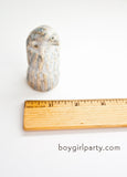 Stoneware bird -- Small ceramic bird sculptures by Susie Ghahremani / boygirlparty ®