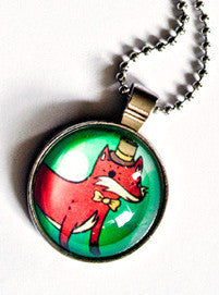 Fancy Fox Necklace by Susie Ghahremani / boygirlparty.com