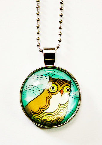 Horned Owl Necklace by Susie Ghahremani / boygirlparty.com