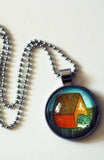 Glass Hedgehog Necklace by Susie Ghahremani / boygirlparty.com