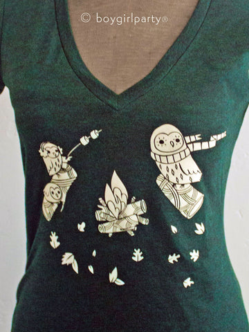 Nature / Forest Camping T-shirt for Women
