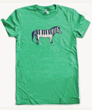 Piano Zebra t-shirt by Susie Ghahremani / boygirlparty.com