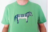 Piano Zebra t-shirt by Susie Ghahremani / boygirlparty.com