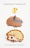 Hedgehog Lapel Pin by Susie Ghahremani / boygirlparty - http://shop.boygirlparty.com